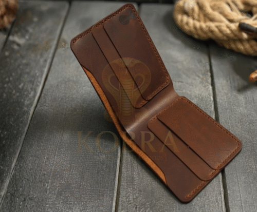 Natural Leather Classic Wallet